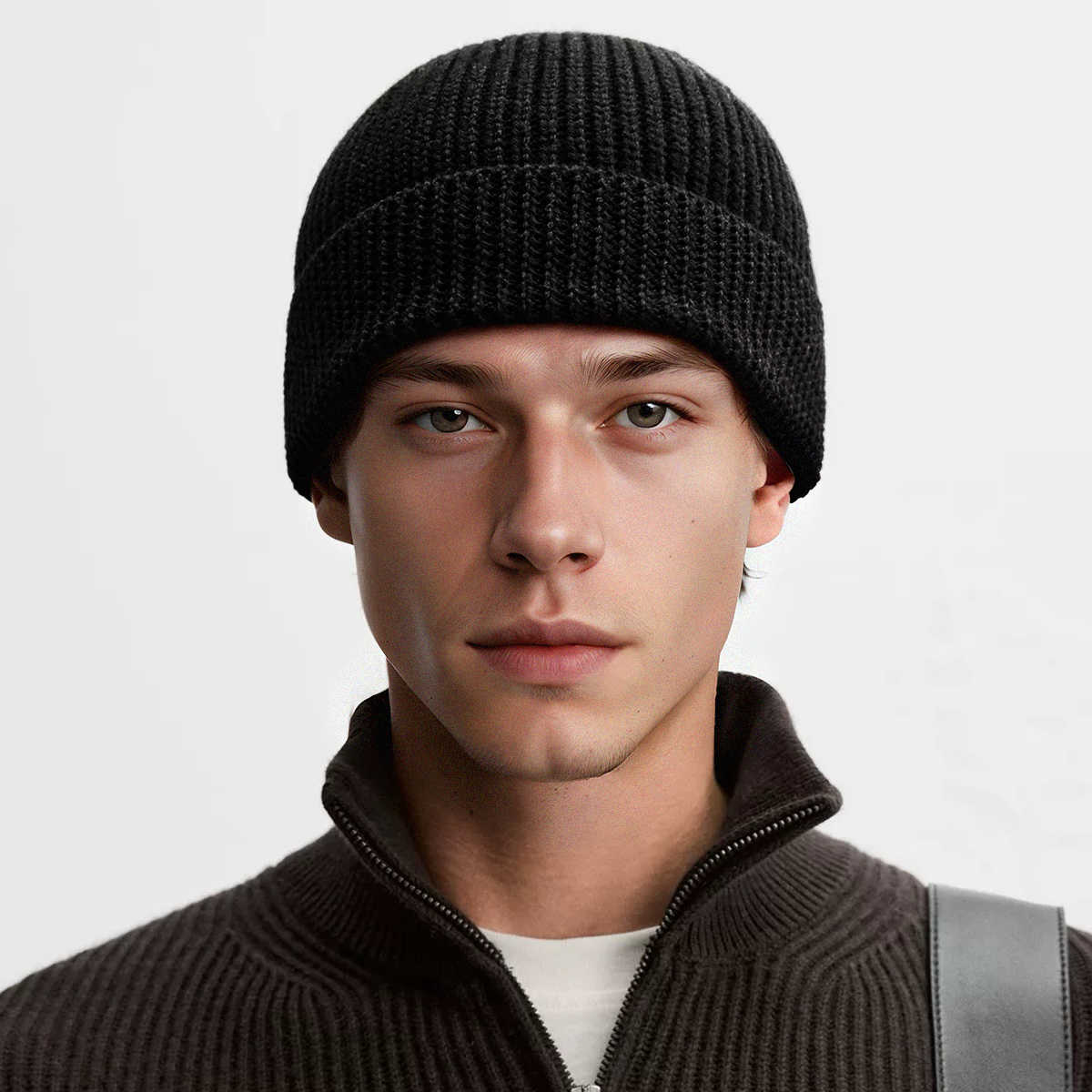 Black Beanie